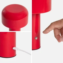 LED metal table lamp indoor Ø 13cm
