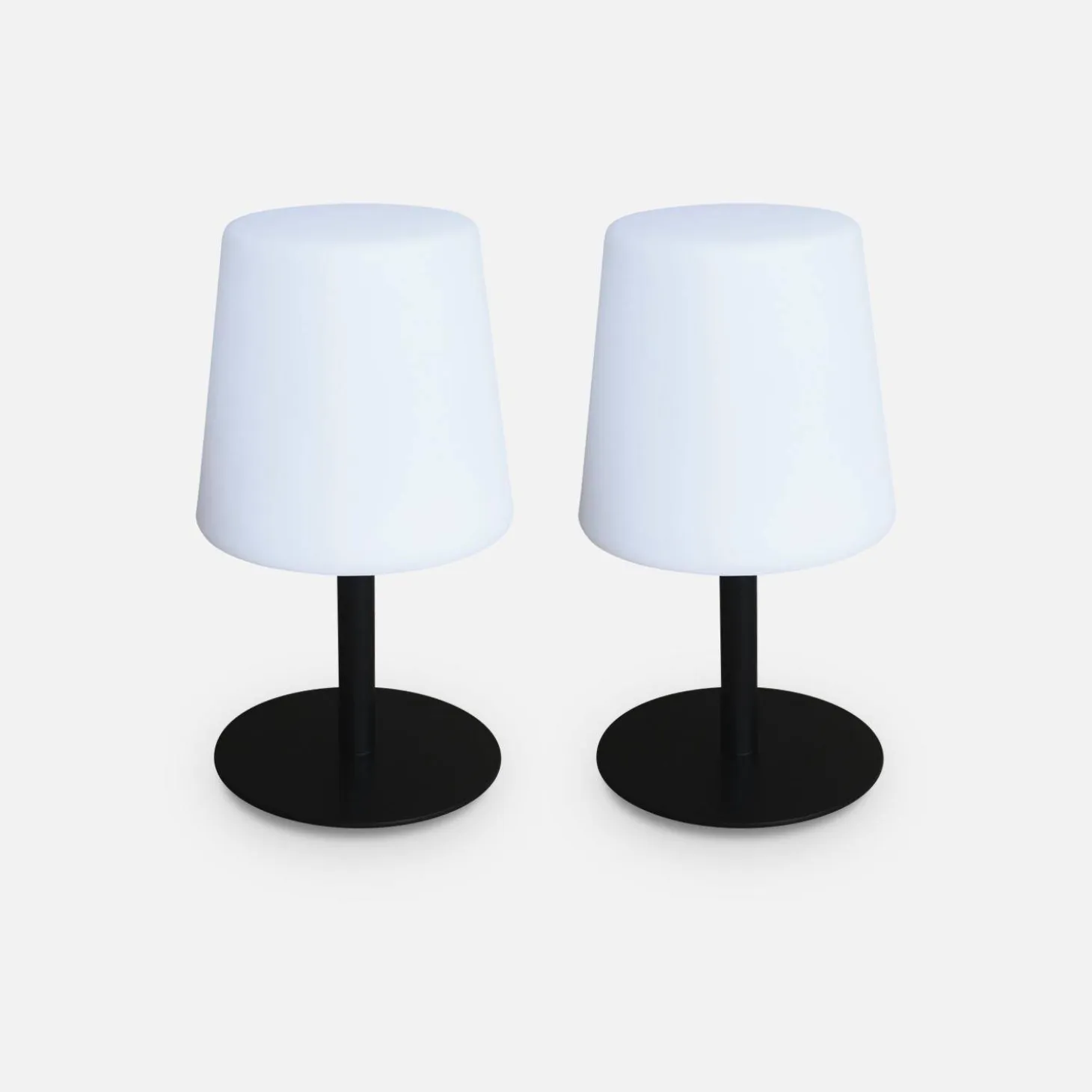 LED table lamp indoor/outdoor 16cm (set of 2)