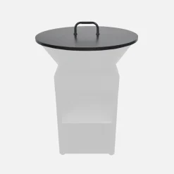 Lid for brazier, steel 80cm