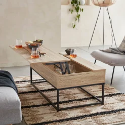 Liftable coffee table