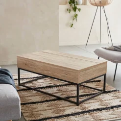 Liftable coffee table