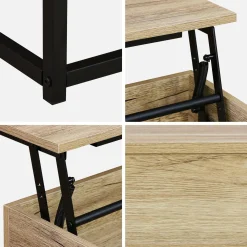 Liftable coffee table