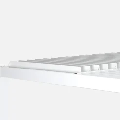 Louvered pergola aluminium and steel 3 x 3m
