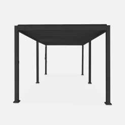 Louvered pergola aluminium 6x3m