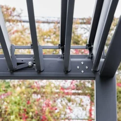 Louvered pergola aluminium 4 x 3m