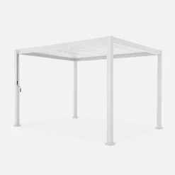 Louvered pergola aluminium 4 x 3m
