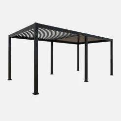 Louvered pergola aluminium 6 x 3m and 4 3m blinds