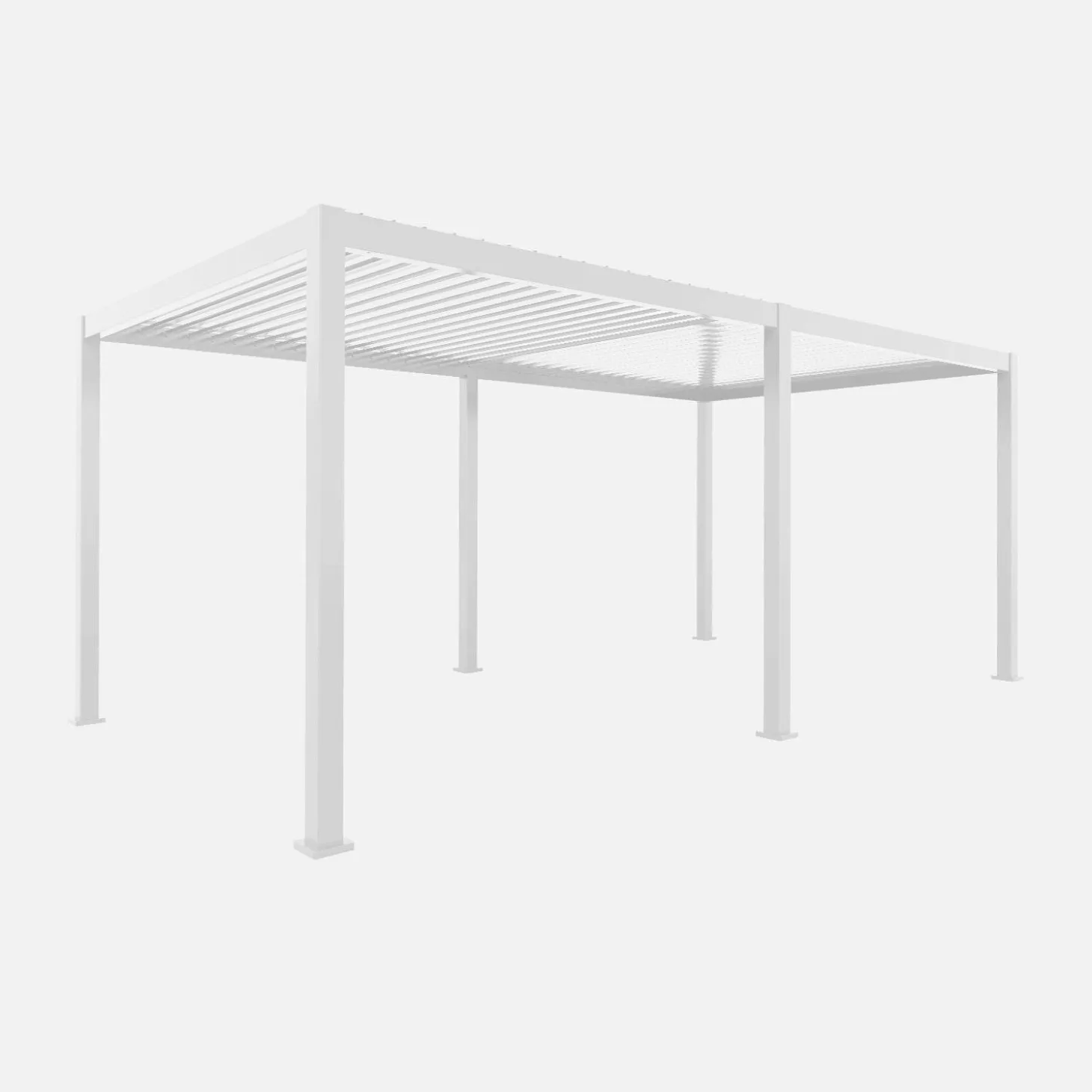Louvered pergola aluminium 6 x 3m and 4 3m blinds