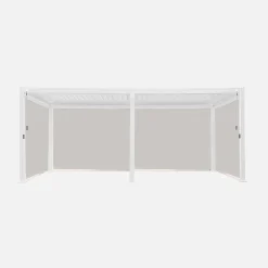 Louvered pergola aluminium 6 x 3m and 4 3m blinds