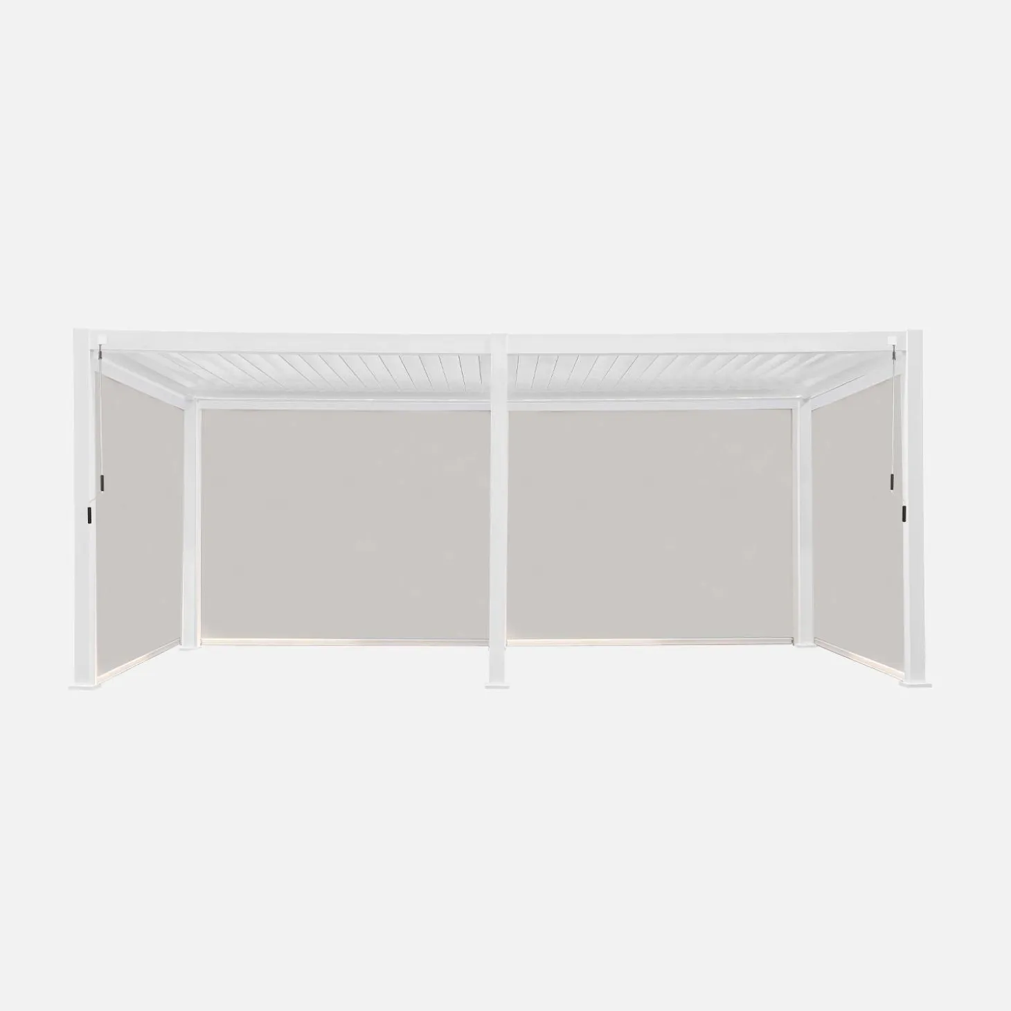 Louvered pergola aluminium 6 x 3m and 4 3m blinds