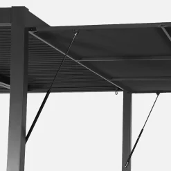 Louvered pergola 4x3m and 4m awning