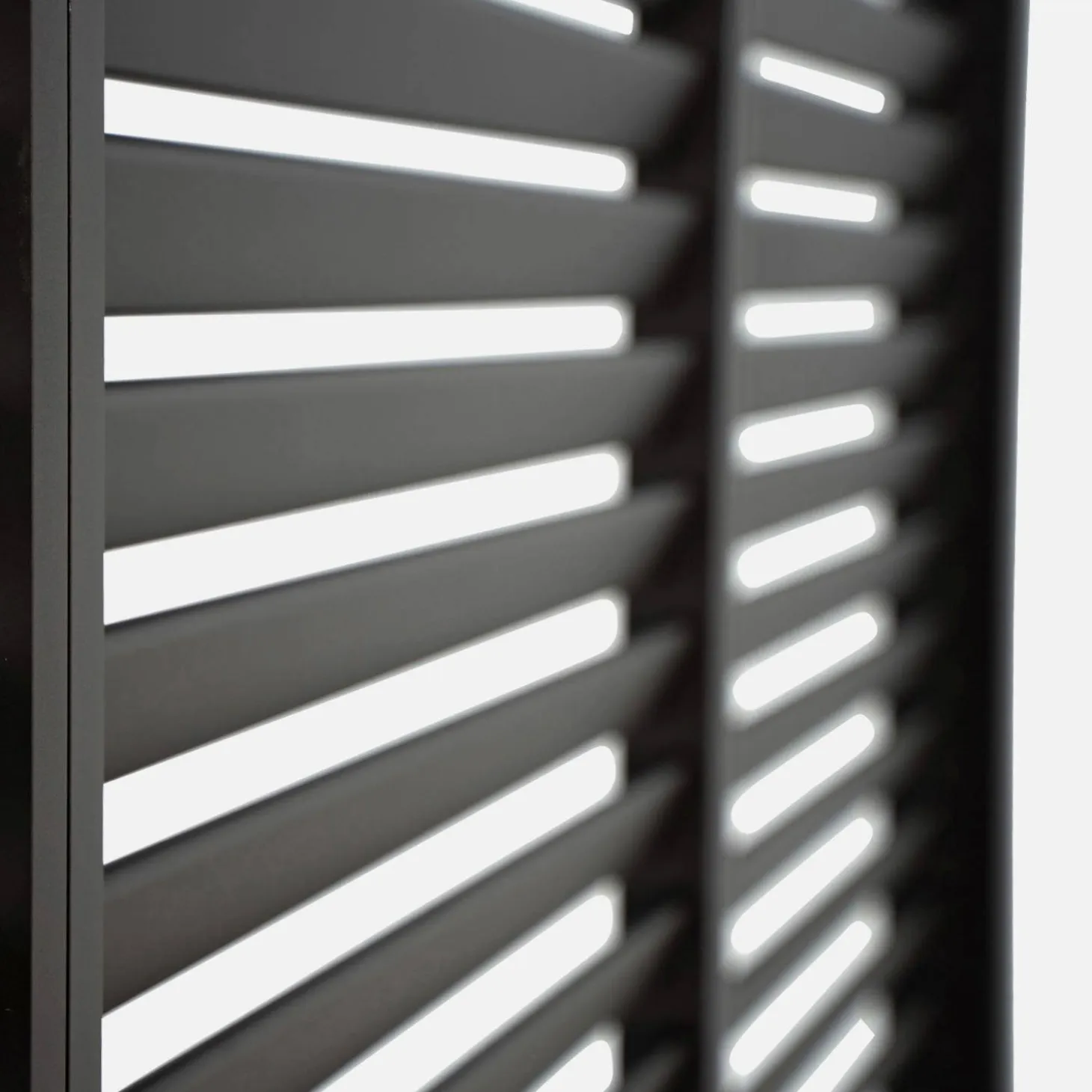 Louver panel aluminium 130cm for Triomphe pergola