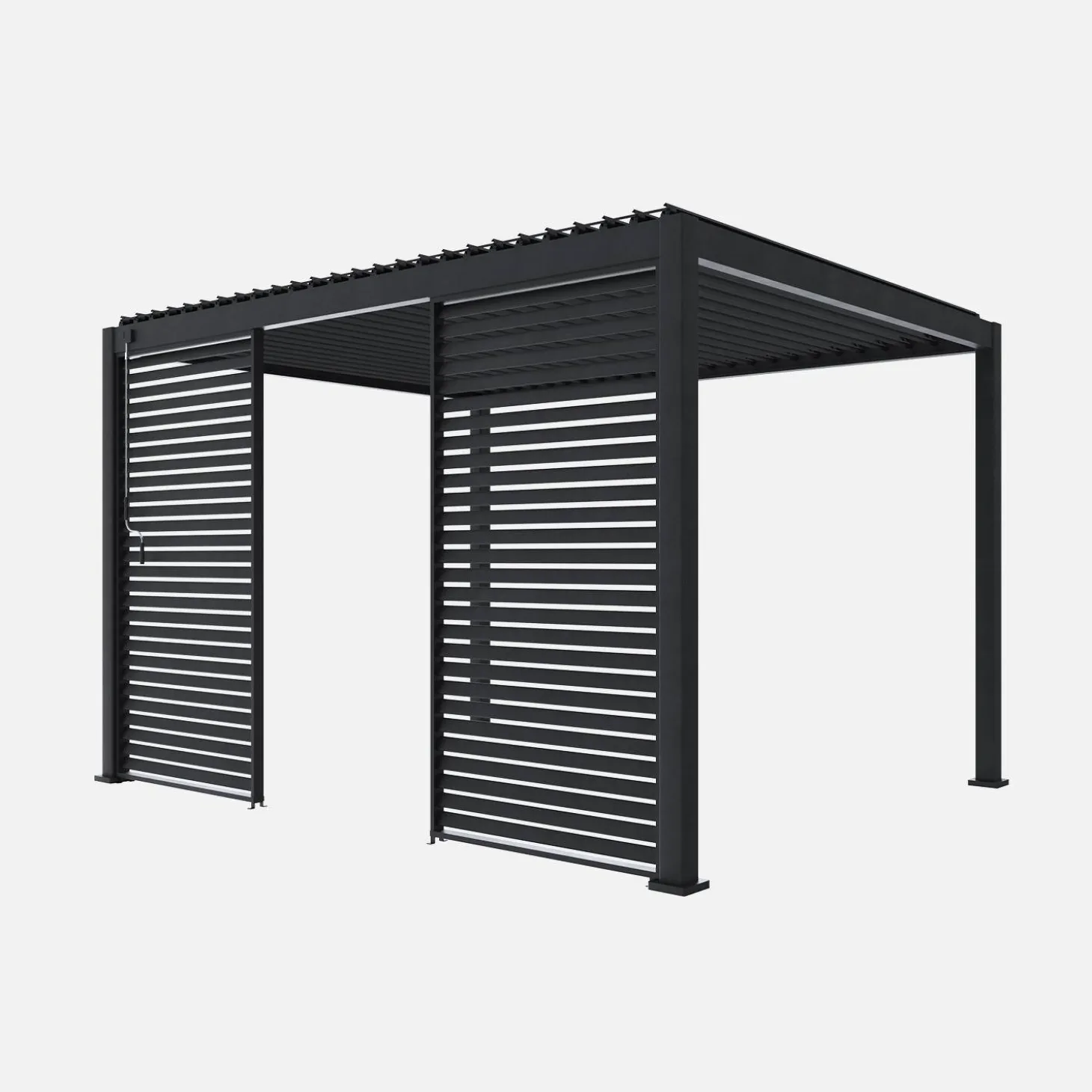 Louver panel aluminium 130cm for Triomphe pergola