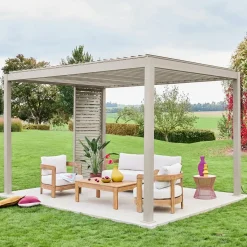 Louver panel aluminium 100cm for Triomphe pergola