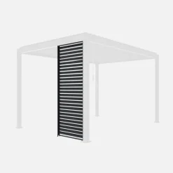 Louver panel aluminium 100cm for Triomphe pergola