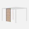Louver panel aluminium 130 cm for Triomphe pergola 4x3m