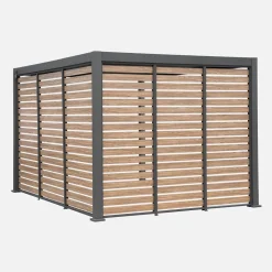 Louver panel aluminium 100 cm for Triomphe pergola 3x3m V2, 4x3m, 6x3m