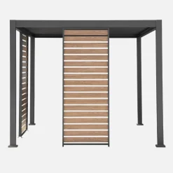 Louver panel aluminium 100 cm for Triomphe pergola 3x3m V2, 4x3m, 6x3m