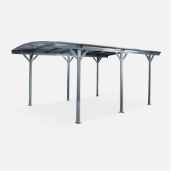 15m² aluminium and polycarbonate carport