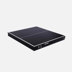 Medium indoor table tennis table with 2 bats and 3 balls