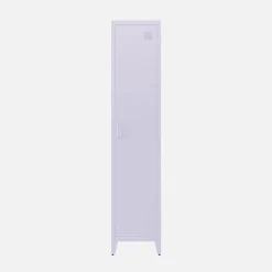 Metal cabinet/locker with 4 storage compartments, industrial-style