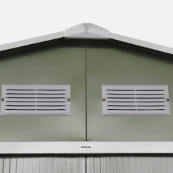 Metal garden shed 5.29m² with anchoring kit