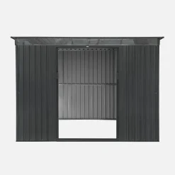 Metal garden shed 4.85m2 with skylight
