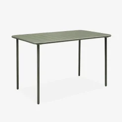 Metal garden table + 4 chairs