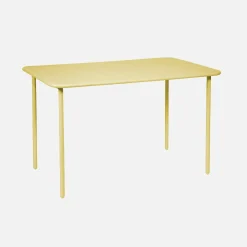 Metal garden table for 4 people