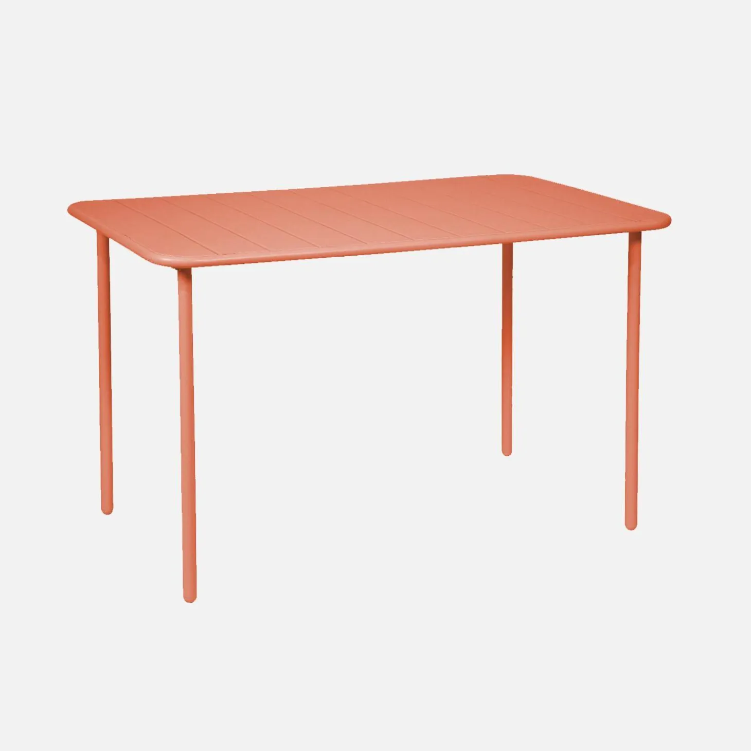 Metal garden table for 4 people