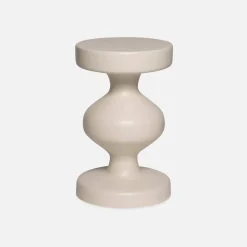 Metal side table