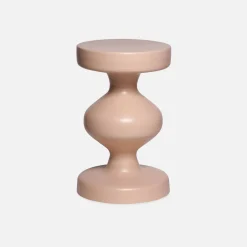 Metal side table