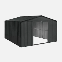 12.99 m² metal garden shed
