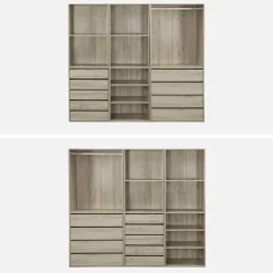 Modular dressing kit with 3 elements