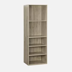 Modular open wardrobe shelf unit