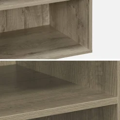 Modular open wardrobe shelf unit