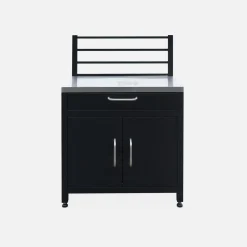 6-module stainless steel outdoor kitchen