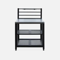 4-module stainless steel outdoor kitchen