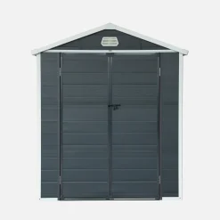 3.65 m² plastic garden shed