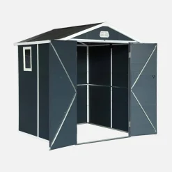 3.65 m² plastic garden shed