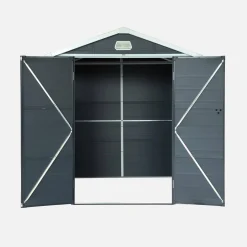 3.65 m² plastic garden shed