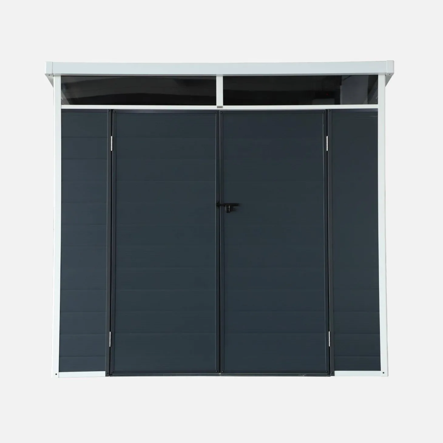 4.55 m² plastic garden shed