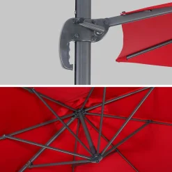 3.5m round cantilever parasol