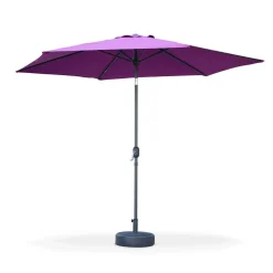 3m round centre pole parasol