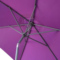 3m round centre pole parasol