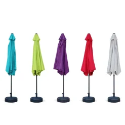 3m round centre pole parasol