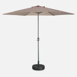 3m round centre pole parasol