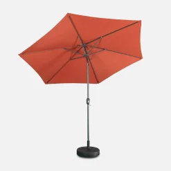 3m round centre pole parasol
