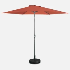 3m round centre pole parasol