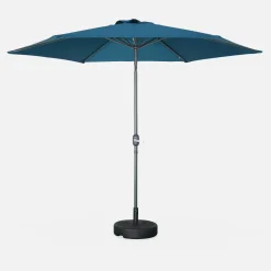 3m round centre pole parasol